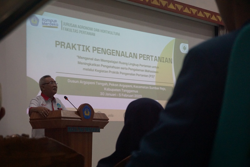Agricultural Introduction Practice: AGH FP Unila Student Home Stay 2023